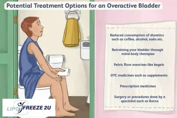 image of woman on toilet because of an overactive bladder Ilkeston
