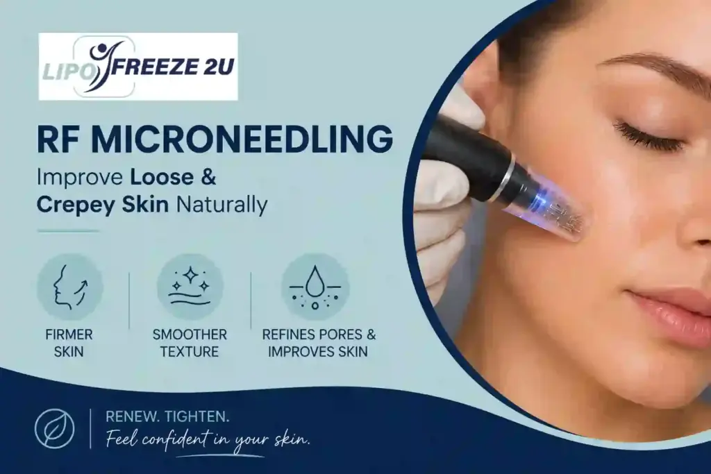 Can RF Microneedling Help Improve Loose and Crepey Skin Ilkeston?